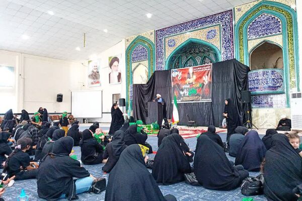 سوگواره شیرخوارگان حسینی در شهرستان باشت