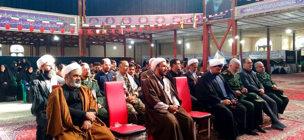  آیین افتتاحیه نمایشگاه پایگاه‌های مقاومت بسیج اسوه‌ شهرستان ملایر