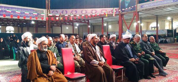  آیین افتتاحیه نمایشگاه پایگاه‌های مقاومت بسیج اسوه‌ شهرستان ملایر