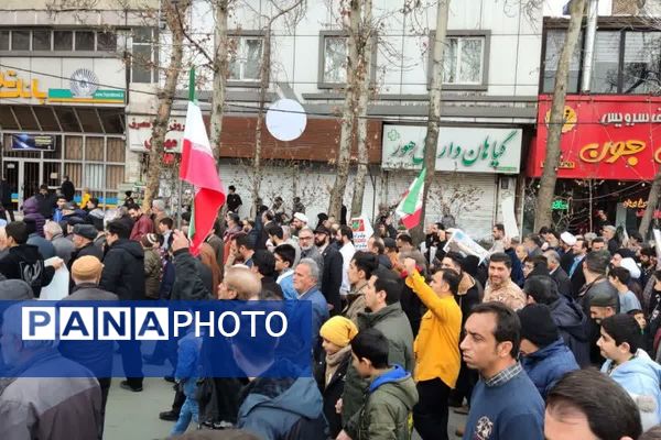 تجلی چهل و هفتمین سالگرد جمهوری اسلامی ایران در رودهن