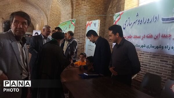 میز خدمت ادارات نیشابور  در نماز جمعه