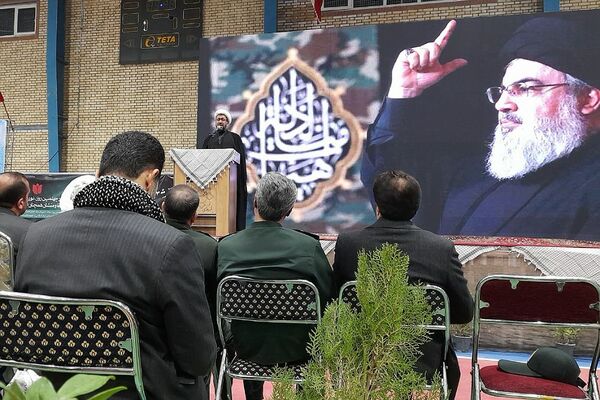 برگزاری مراسم چهلم سید حسن نصرالله در صباشهر 