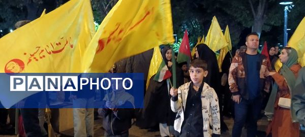 تجمع کودکان و نوجوانان زنجانی در محکومیت جنایات رژیم صهیونیستی 
