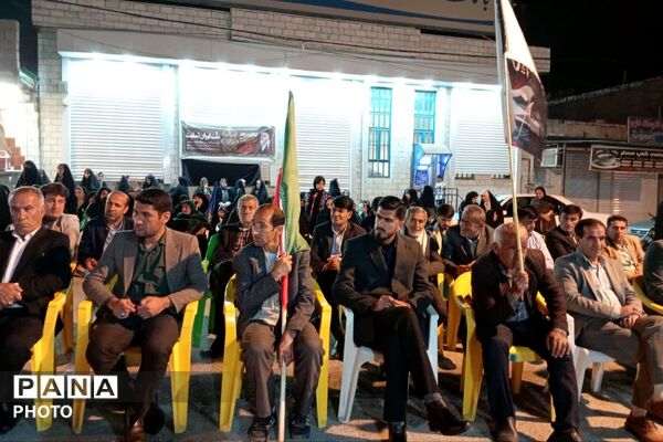 حضور پرشور فرهنگیان شهر قلعه رئیسی در شامگاه پنجاه و ششم پرشور تر از همیشه 