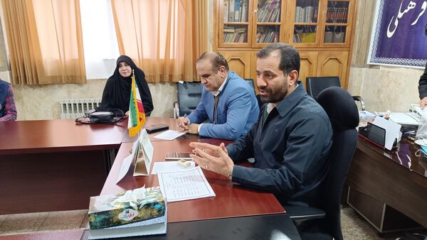 نشست دانش‌آموز خبرنگاران پانا کهگیلیویه و بویراحمد با معاونت پرورشی به‌مناسبت اعتکاف دانش‌آموزی