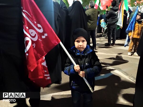 آیین چهلمین روز شهادت امام خامنه‌ای، میهمان دیار کهن نیشابور