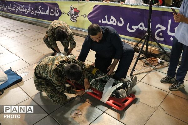 سومین شب از رقابت در بوستان باغ ملی