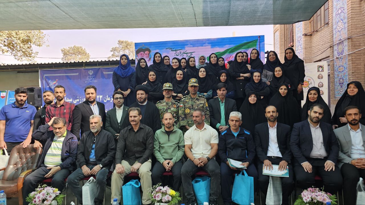 دبستان انقلاب اسلامی میزبان پروژه‌های ورزشی و استمرار طرح شهید سلیمانی
