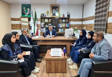 میزگرد خبری مدیر آموزش‌وپرورش ناحیه‌چهار اهواز با دانش‌آموزخبرنگاران پانا