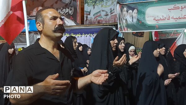 طنین یا حسین در دومین شب محرم از تجمعات مردمی