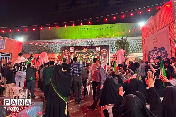 مراسم شهادت امام جواد (ع) در مسجد امام جواد فاز نه پردیس
