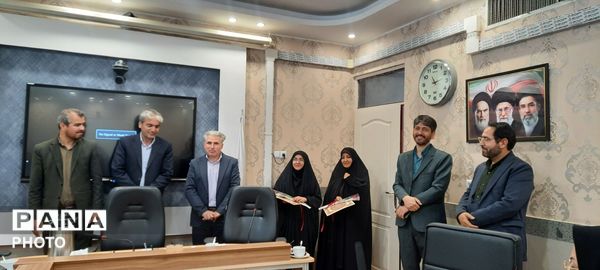 جلسه معارفه مدیر کانون باهنر و دار القرآن امام حسن(ع) نیشابور