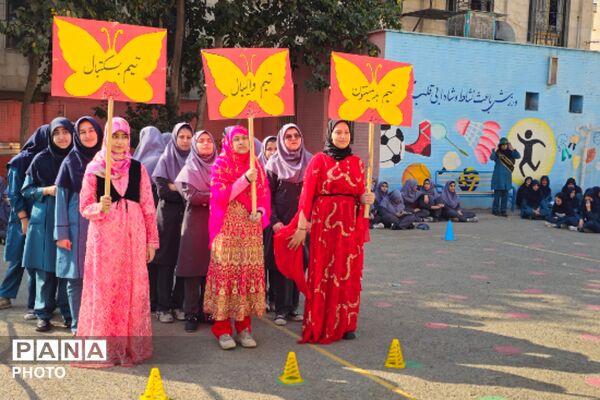 المپیاد ورزشی درون مدرسه‌ای در مدارس شاهد نجمه، راضیه شکرایی و شهید مجید مجیدی ناحیه دو شهرری 