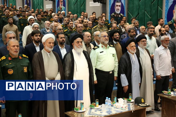 مراسم تکریم و معارفه فرمانده سپاه استان قم