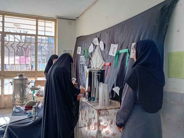 گرامیداشت پنجمین سالگرد شهادت سردار سلیمانی در دبیرستان فاطمه الزهرا 