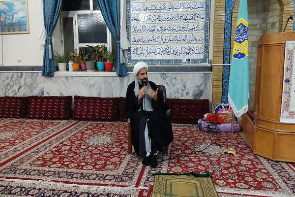 اختتامیه اعتکاف دانش‌آموزی در مسجد جامع شهر بار نیشابور