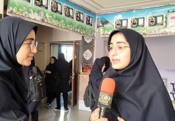 فعالیت علمی دانش‌آموزان دبیرستان حضرت فاطمه(س) قم در تابستان