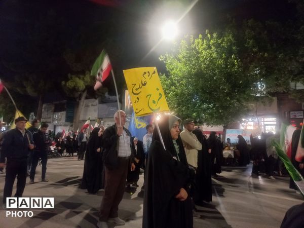 هفتادو یکمین شب مقاومت در حسینیه امام خمینی (ره) نیشابور 