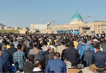 نماز عید فطر در بیرجند