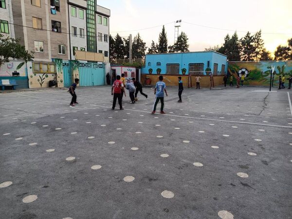 برگزاری اردوی درون مدرسه‌ای با عنوان «شبی در فرنو» در دبیرستان فرنو شهرستان قدس
