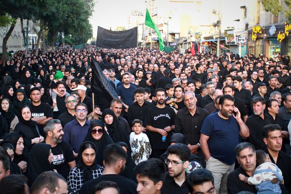 دسته عزاداری حسینیه اعظم زنجان در یوم العباس