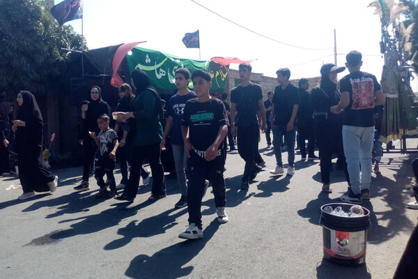 پیاده‌روی اربعین حسینی در شهرستان آباده 
