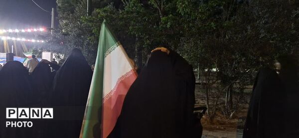 مراسم پر اقتدار انقلابی به همراه نماز استغاثه