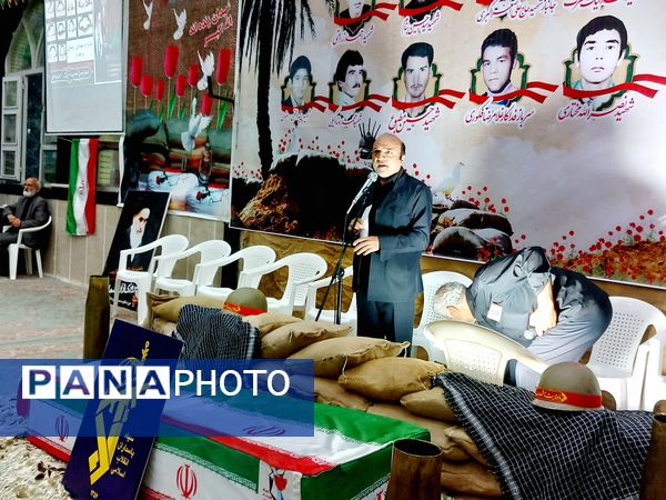 برگزاری یادواره شهدا در روستای بزنجرد 