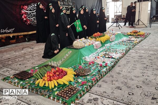 مراسم شهادت حضرت رقیه (س) در حسینیه حضرت ابوالفضل بهارستان دو