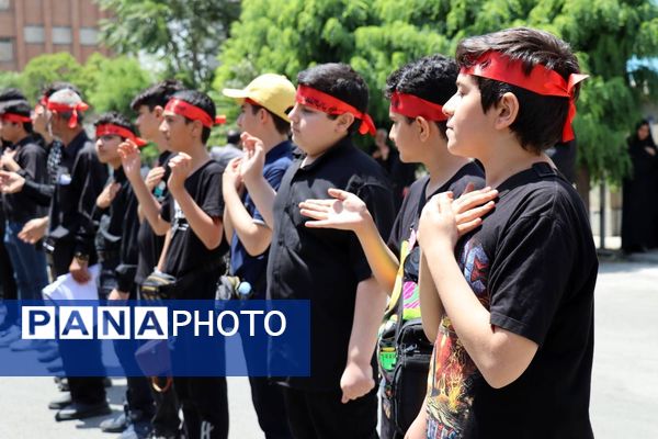 تجمع هیأت دانش‌آموزی منطقه ۲ در دهه اول محرم 