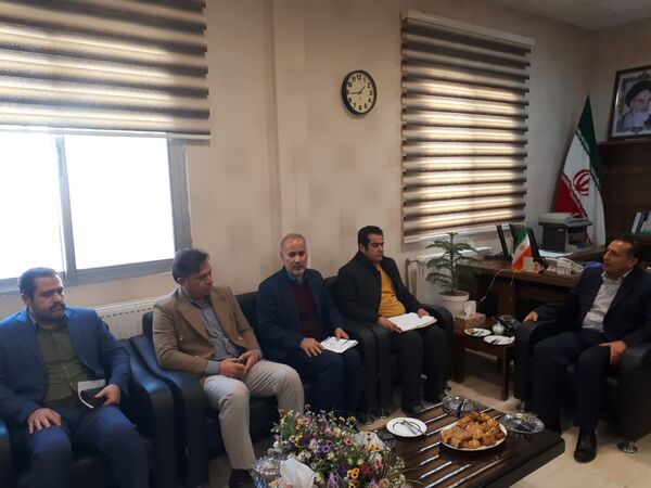 دیدار روسای ادارات با سرپرست فرمانداری شهرستان سملقان