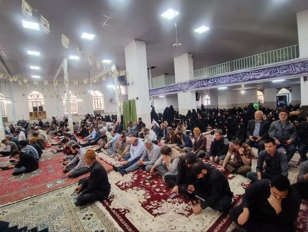 مراسم دعای عرفه در شهر درق