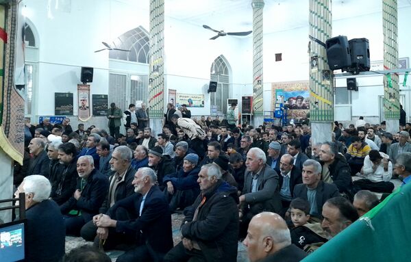 مراسم ششمین سالگرد شهادت سردار سلیمانی در شهر جعفریه قم