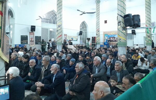 مراسم ششمین سالگرد شهادت سردار سلیمانی در شهر جعفریه قم