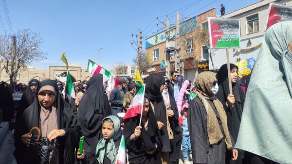 حماسه آفرینی مردم اراک در روز قدس