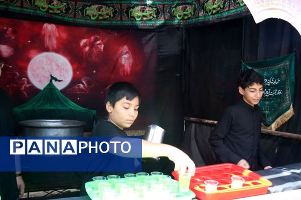 موکب مسجد حضرت صاحب الزمان(عج) در روز عاشورا