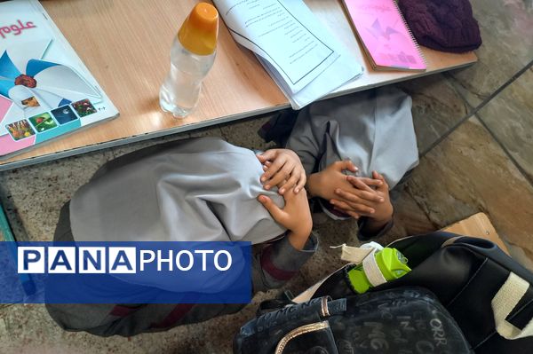 اجرای مانور زلزله و ایمنی در مدارس ناحیه 3 شیراز 