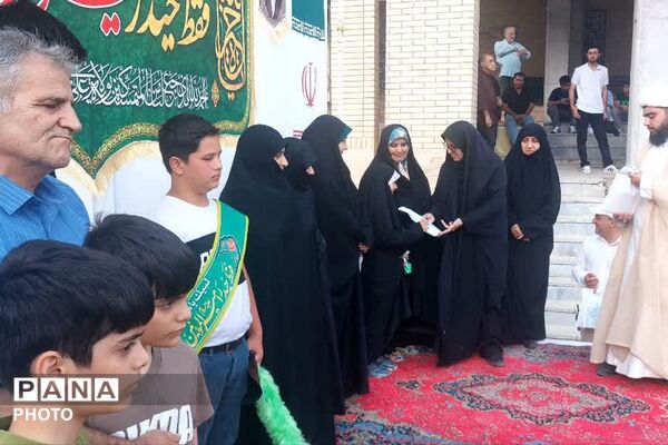 طنین‌انداز شدن نوای غدیر در روستای آتشان، تجدید بیعت اهالی با ولایت امیرالمؤمنین (ع)