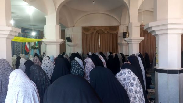 نماز جمعه  در خلیل آباد