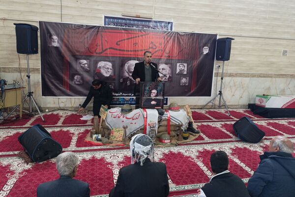 یادواره شهدا در دهستان مومه‌ای از توابع اسلام آباد غرب 