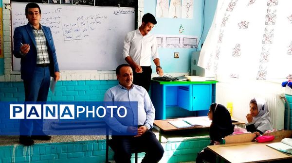 بازدید مدیر آموزش و پرورش شهرستان کلات از مدارس روستاهای مرزی 