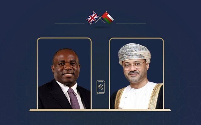 وزیران خارجه عمان و انگلیس درباره موضوع هسته‌ای ایران گفت‌وگو کردند