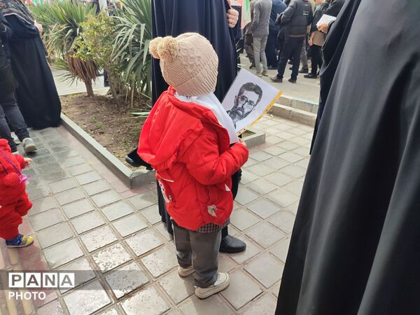 قاب پانا میزبان راهپیمایی روز قدس در شهرستان نیشابور 