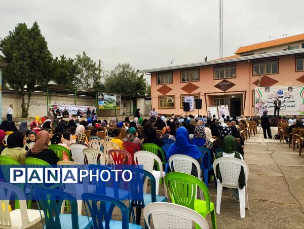 آیین کلنگ‌زنی دبستان ۱۲ کلاسه شهید ولی‌زاده سورک در شهرستان میاندورود 