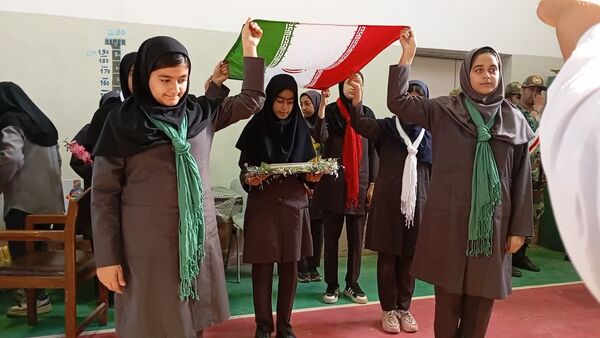 برگزاری مراسم متمرکز مانور زلزله و ایمنی مدارس در سرخنکلاته