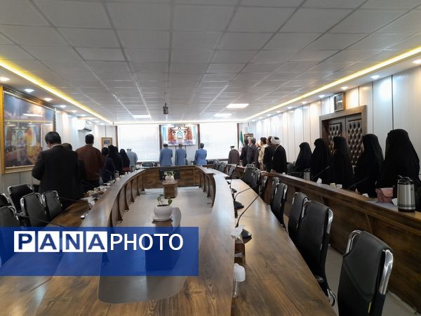جلسه شورای مشورتی نماز مدیران مدارس ناحیه ۳