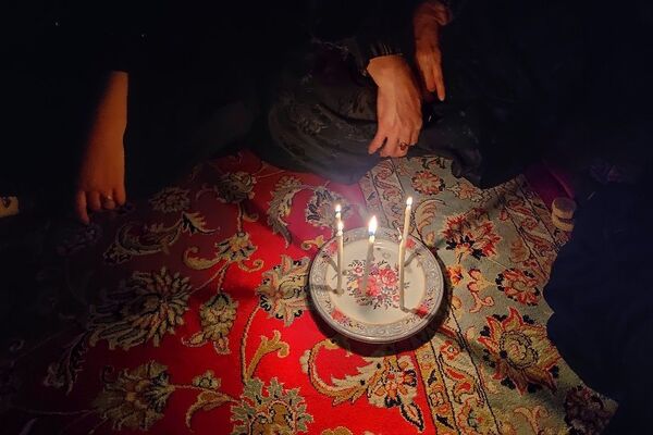 شام غریبان حسینی در مسجد جامع شهر بار