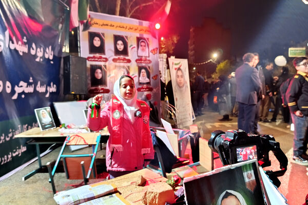 مراسم گرامیداشت شهدای دانش‌آموز