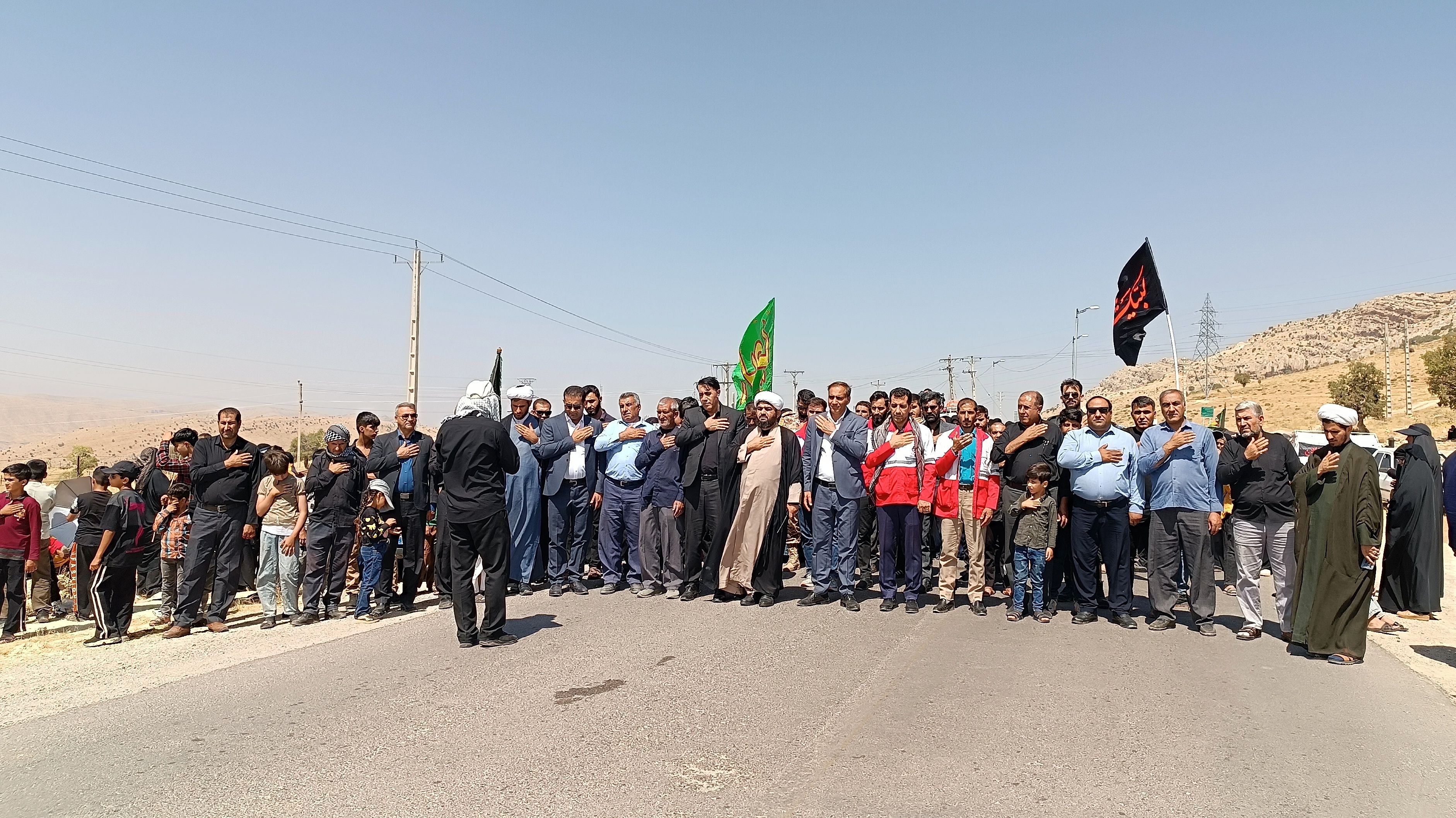 مراسم عزاداری سالروز شهادت امام رضا(ع) در شهرستان مارگون