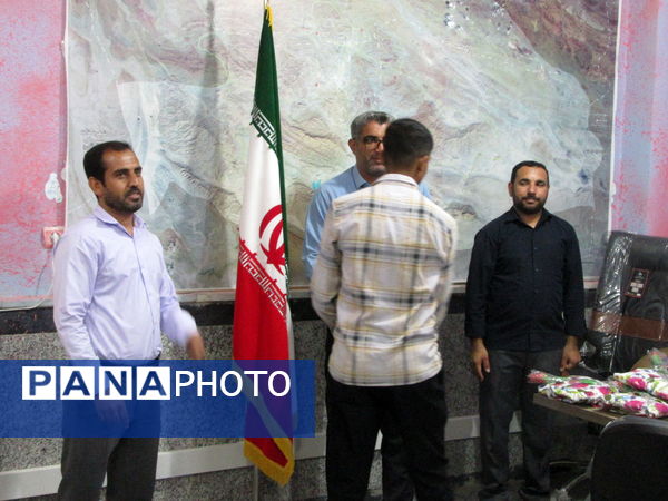 تجلیل از دانش‌آموزان خبرنگار پانای شهرستان بشاگرد 